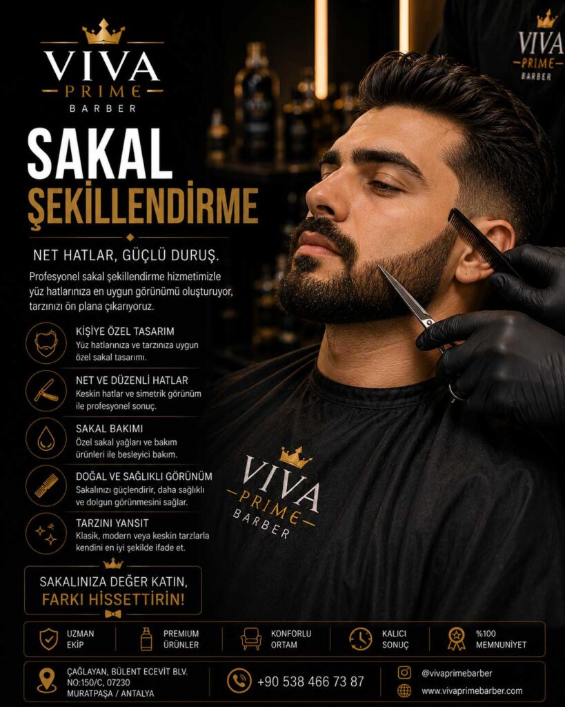 Sakal Şekillendirme 1 Sakal Şekillendirme